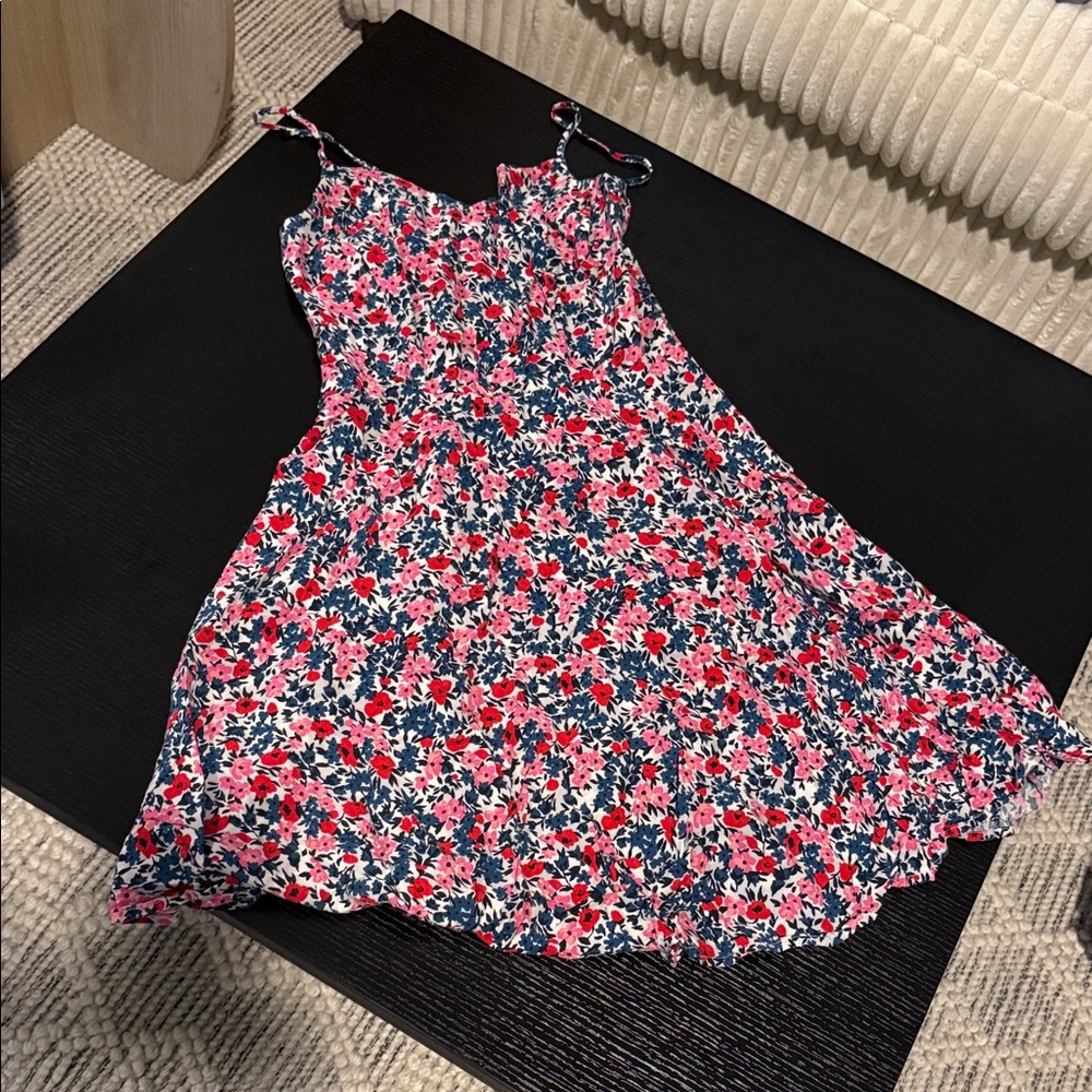 Old Navy Floral Casual Dress - Pink and Blue